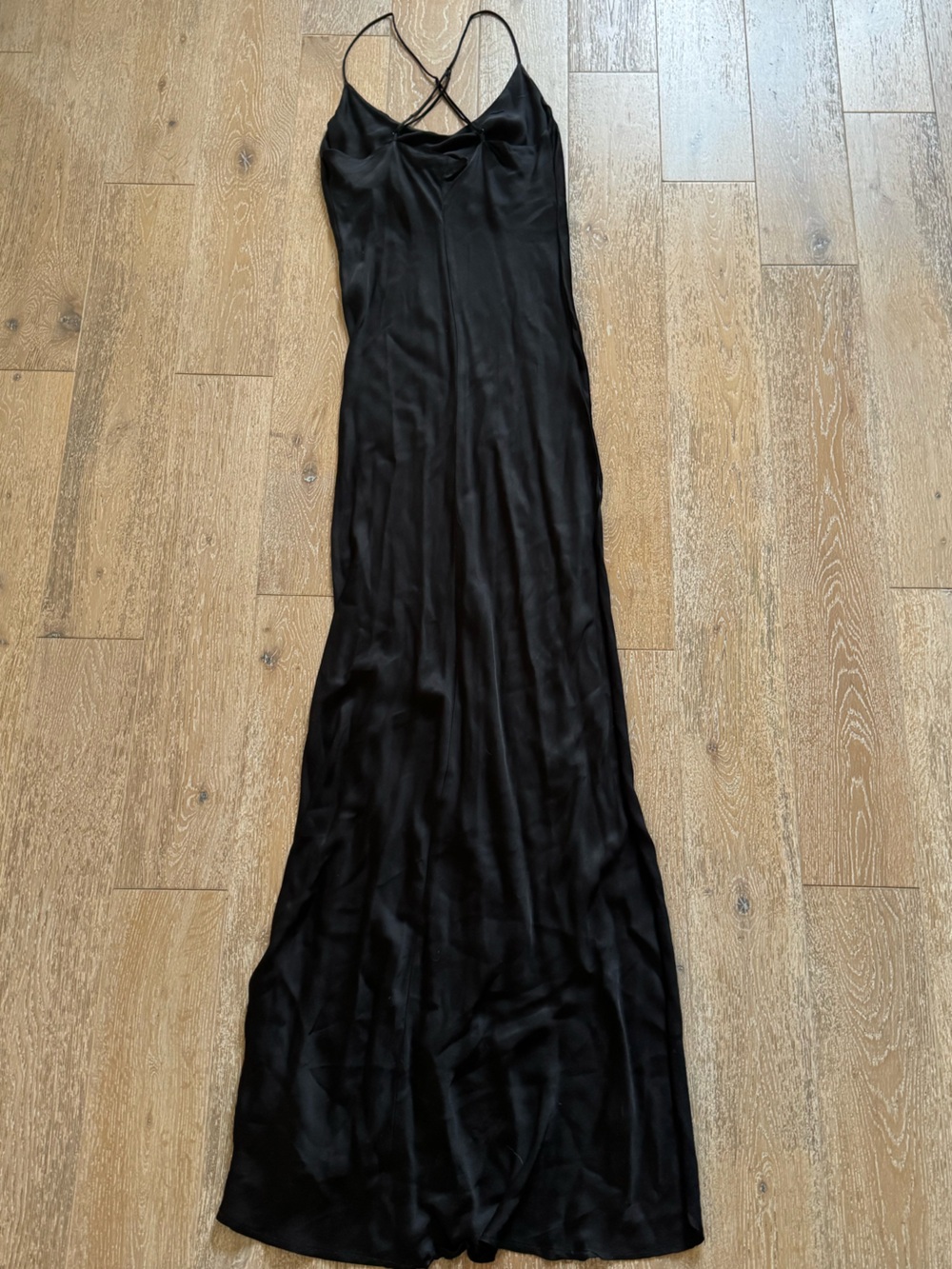 Planet Blue x Blue Life Silk Satin Slip Dress - Picture 4 of 16